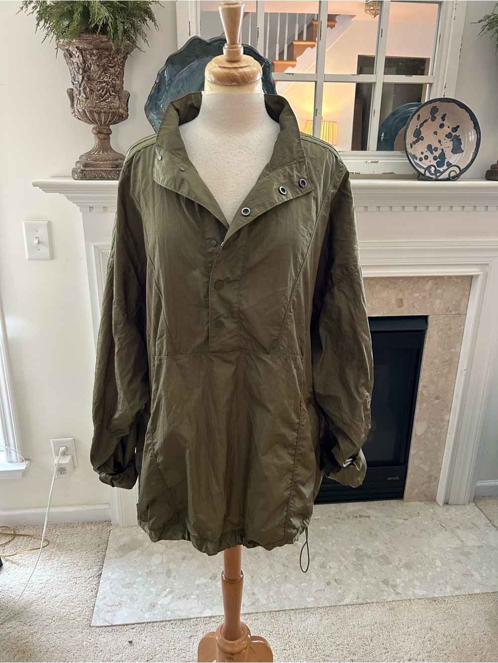 adidas X Ivy Park  Anorak Unisex Jacket Focus Olive